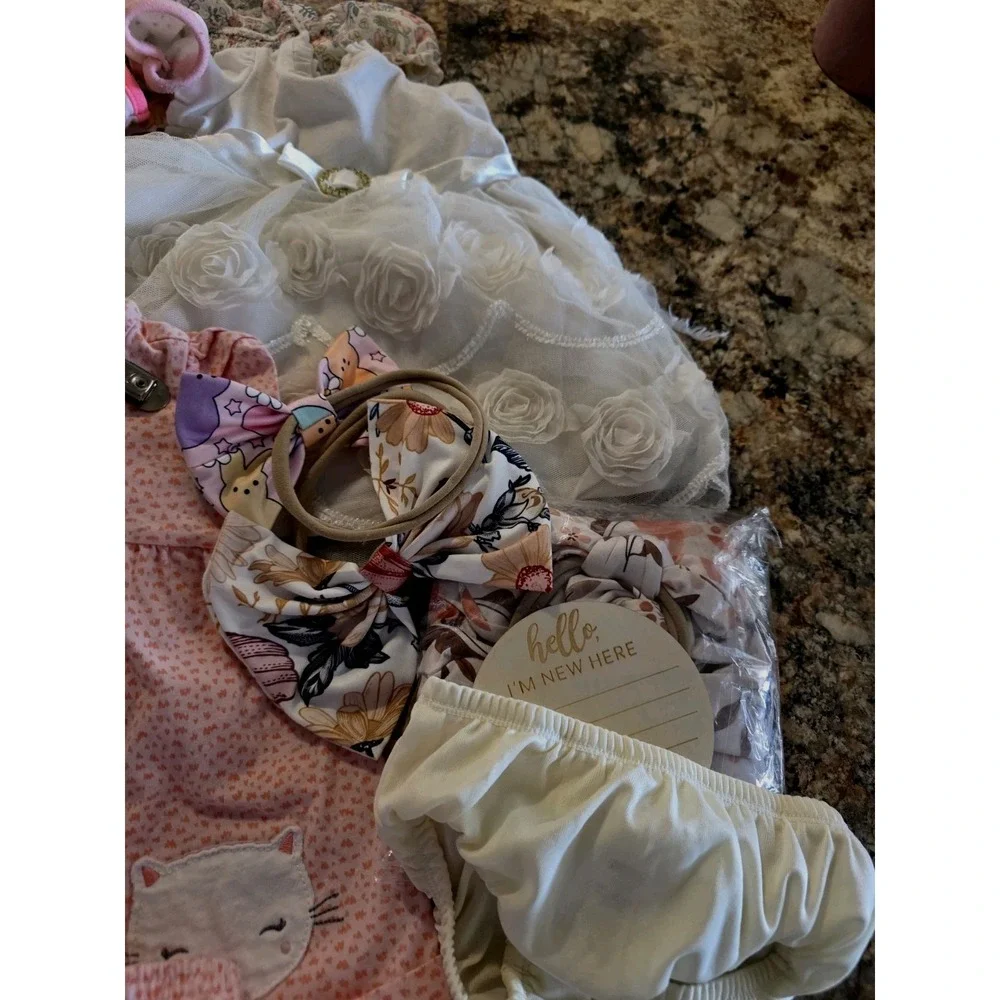 Lot of 13!! Girl  Toddler Clothes 3M 3-6 MONTHS.EXCELLENT